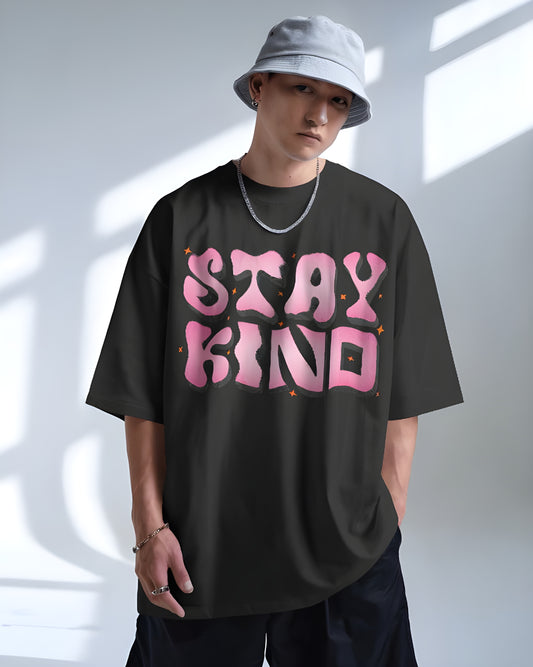 Stay kind oversized T-shirt